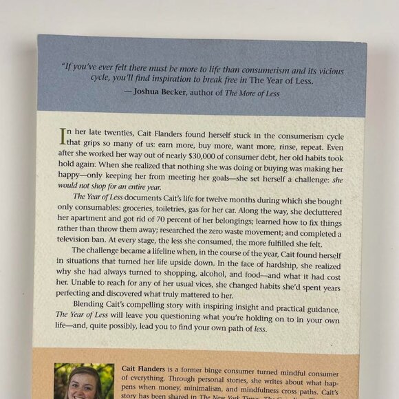 📚 3/$25 The Year of Less by Cait Flanders | Paperback - Picture 6 of 6